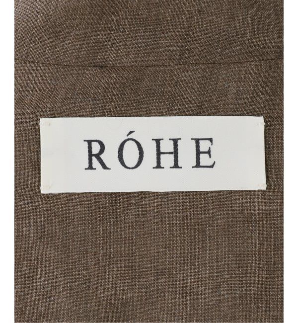journal standard L'essage「ROHE/ローエ Mandarin linen jacket ジャケット」|その他|