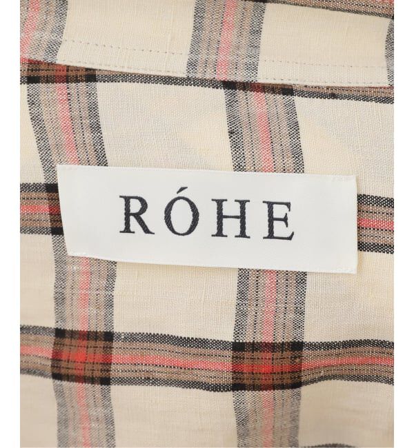 journal standard L'essage「ROHE/ローエ Oversized check shirt シャツ」|シャツ・ブラウス|