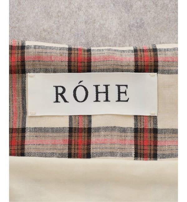 journal standard L'essage「ROHE/ローエ Draped check skirt スカート」|スカート|