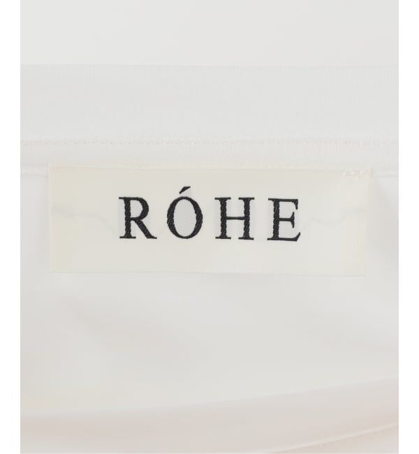 journal standard L'essage「ROHE/ローエ Oversized cotton silk t-shirt Tシャツ」|Tシャツ・カットソー|