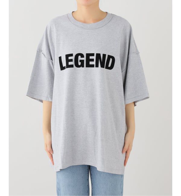 journal standard L'essage「ISNESS MUSIC/イズネス ミュージック LEGEND Tシャツ」|Tシャツ・カットソー|グレー