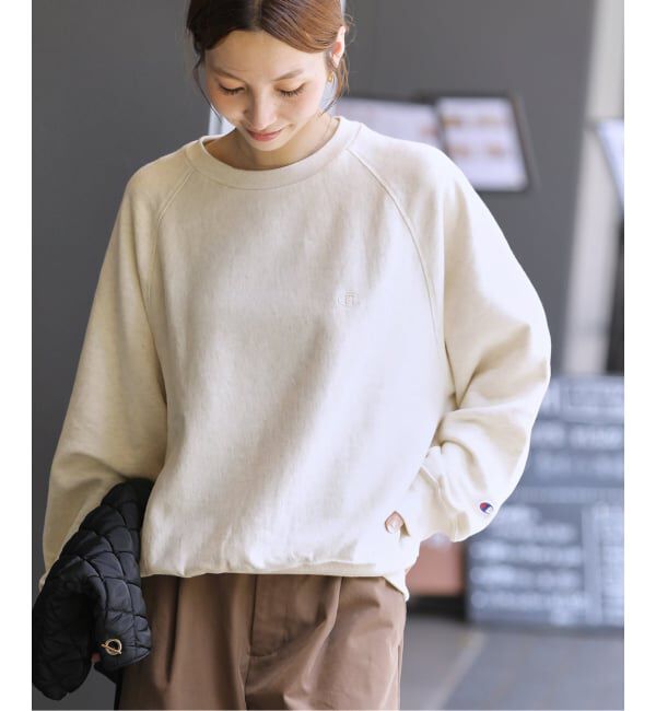 JOURNAL STANDARD relume「《追加予約／新色》別注【Champion/チャンピオン】RW10oz RAGLAN CN SWEAT」|スウェット・ジャージ|