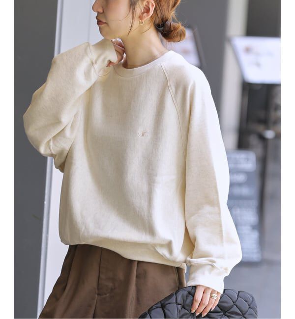 JOURNAL STANDARD relume「《追加予約／新色》別注【Champion/チャンピオン】RW10oz RAGLAN CN SWEAT」|スウェット・ジャージ|