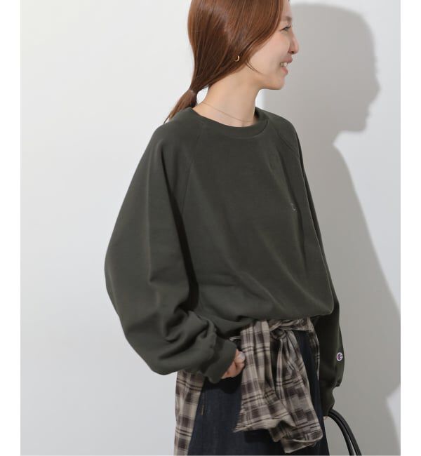 JOURNAL STANDARD relume「《追加予約／新色》別注【Champion/チャンピオン】RW10oz RAGLAN CN SWEAT」|スウェット・ジャージ|
