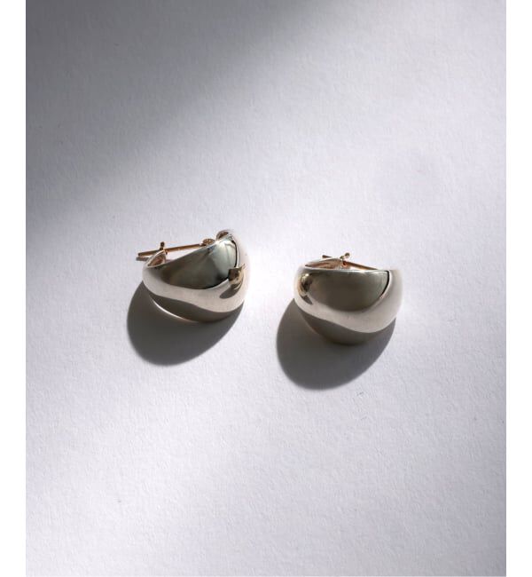 Spick and Span「【SAMH by LILAS】ワイド月甲丸ピアス SV（両耳）」|ピアス|