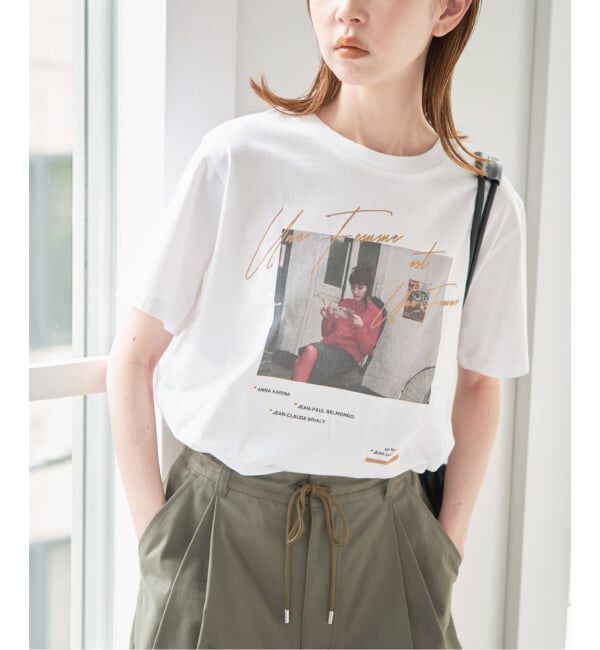 U by SPICK&SPAN「《WEB限定 / 追加》TRICOMER/トリコメル UNE FEMME EST FEMME-1 TEE 2」|Tシャツ・カットソー|ホワイト