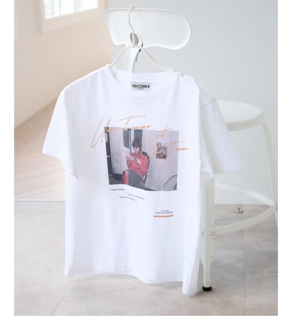 U by SPICK&SPAN「《WEB限定 / 追加》TRICOMER/トリコメル UNE FEMME EST FEMME-1 TEE 2」|Tシャツ・カットソー|