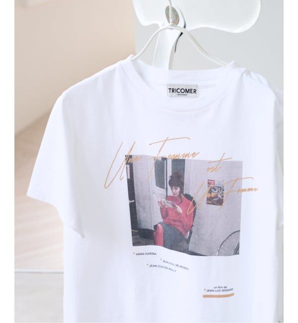 U by SPICK&SPAN「《WEB限定 / 追加》TRICOMER/トリコメル UNE FEMME EST FEMME-1 TEE 2」|Tシャツ・カットソー|