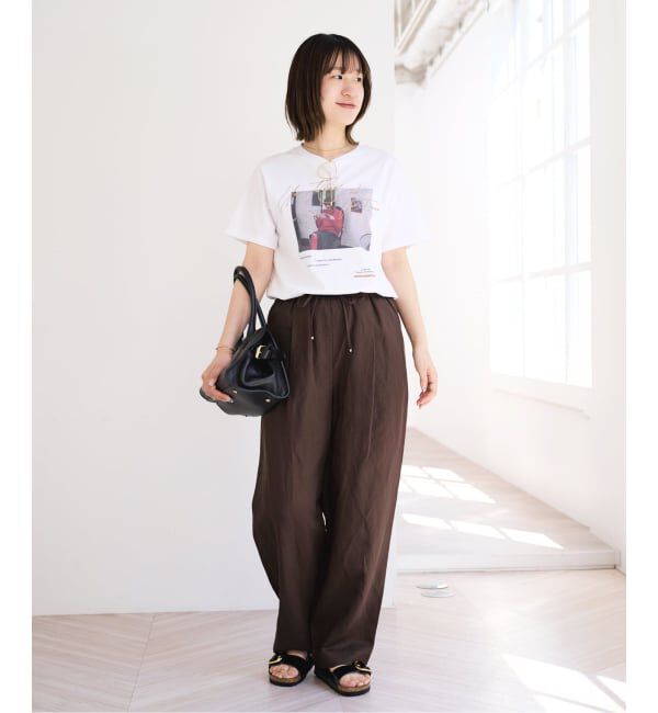 U by SPICK&SPAN「《WEB限定 / 追加》TRICOMER/トリコメル UNE FEMME EST FEMME-1 TEE 2」|Tシャツ・カットソー|