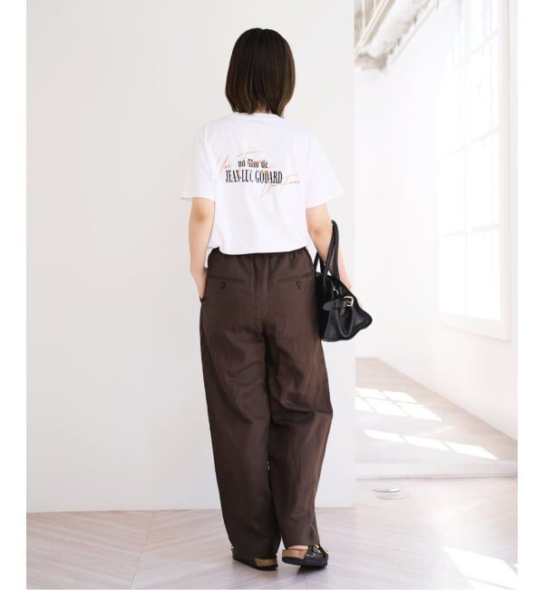 U by SPICK&SPAN「《WEB限定 / 追加》TRICOMER/トリコメル UNE FEMME EST FEMME-1 TEE 2」|Tシャツ・カットソー|