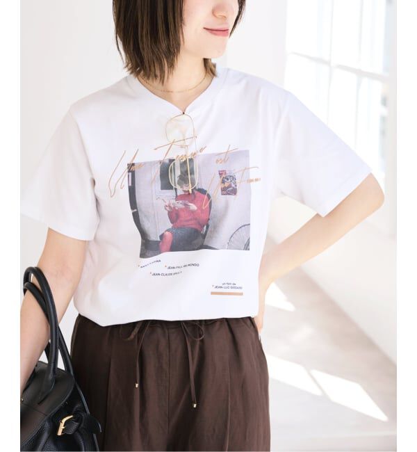 U by SPICK&SPAN「《WEB限定 / 追加》TRICOMER/トリコメル UNE FEMME EST FEMME-1 TEE 2」|Tシャツ・カットソー|