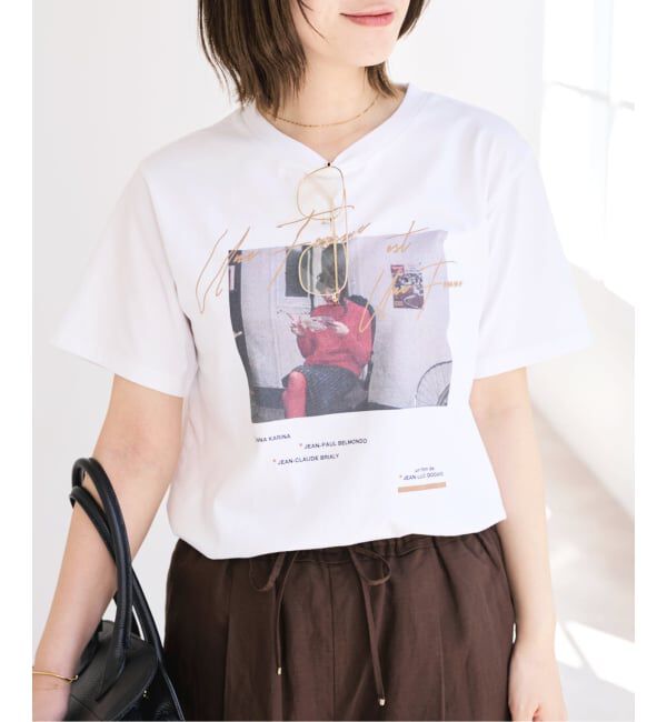U by SPICK&SPAN「《WEB限定 / 追加》TRICOMER/トリコメル UNE FEMME EST FEMME-1 TEE 2」|Tシャツ・カットソー|