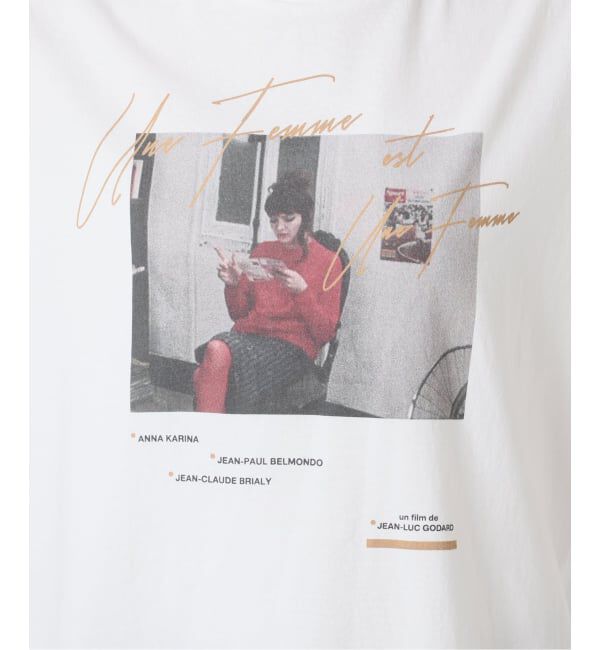 U by SPICK&SPAN「《WEB限定 / 追加》TRICOMER/トリコメル UNE FEMME EST FEMME-1 TEE 2」|Tシャツ・カットソー|