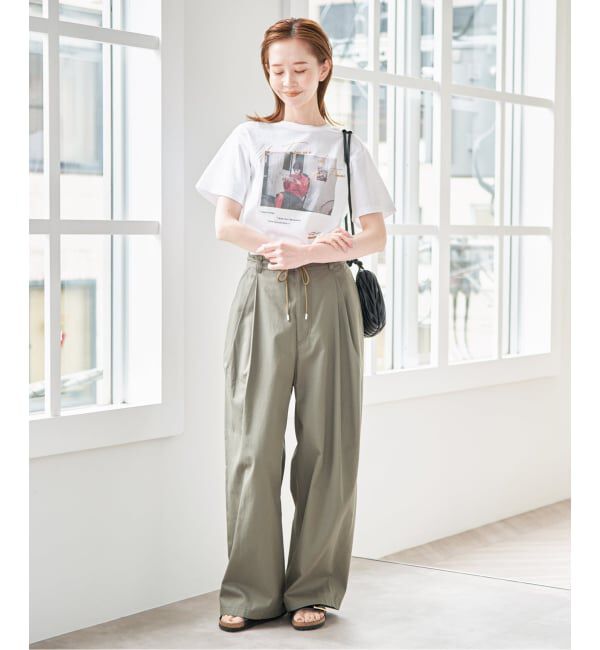U by SPICK&SPAN「《WEB限定 / 追加》TRICOMER/トリコメル UNE FEMME EST FEMME-1 TEE 2」|Tシャツ・カットソー|