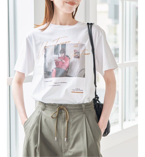 U by SPICK&SPAN「《WEB限定 / 追加》TRICOMER/トリコメル UNE FEMME EST FEMME-1 TEE 2」|Tシャツ・カットソー|
