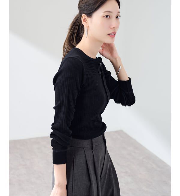 FRAMeWORK「≪予約≫GICIPI/ジチピ ORIGANO ヘンリーネック」|Tシャツ・カットソー|