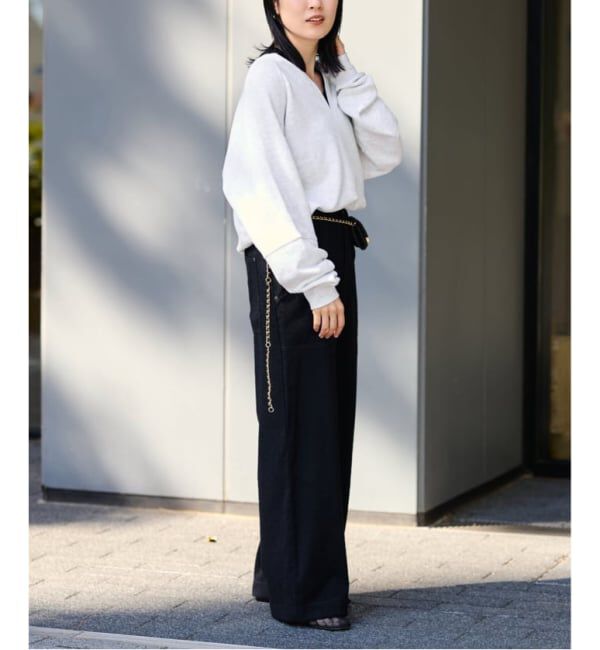 FRAMeWORK「≪追加予約≫Butter Terry キーネックスウェット」|スウェット・ジャージ|