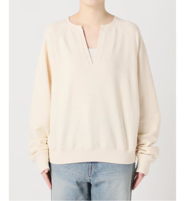 FRAMeWORK「≪追加予約≫Butter Terry キーネックスウェット」|スウェット・ジャージ|
