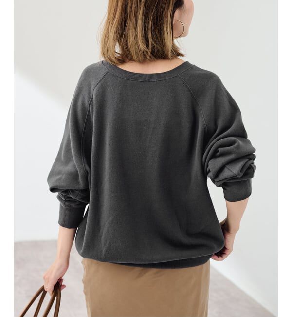 FRAMeWORK「≪追加予約≫Butter Terry キーネックスウェット」|スウェット・ジャージ|