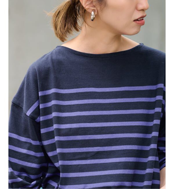 FRAMeWORK「≪予約≫バスクボーダーBIGT」|Tシャツ・カットソー|