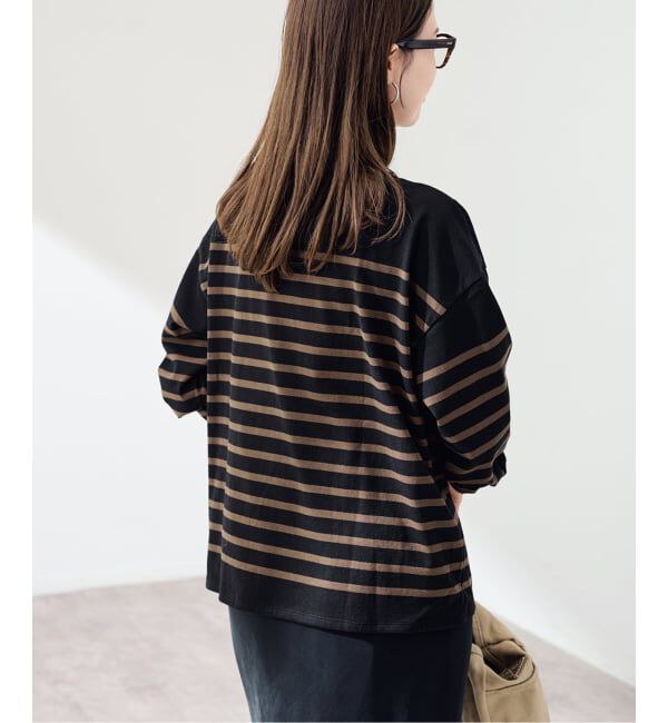 FRAMeWORK「≪予約≫バスクボーダーBIGT」|Tシャツ・カットソー|