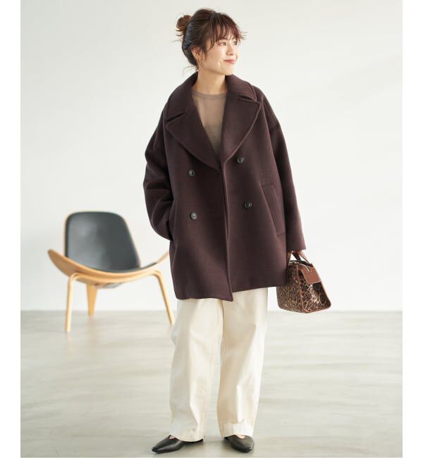 Spick and Span「《新色有り / 追加予約》TICCA / ティッカ ピーコート」|ピーコート|