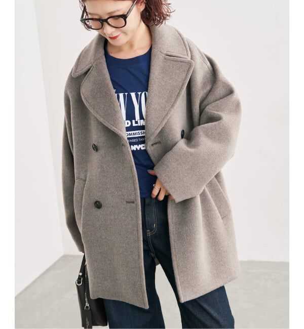 Spick and Span「《新色有り / 追加予約》TICCA / ティッカ ピーコート」|ピーコート|
