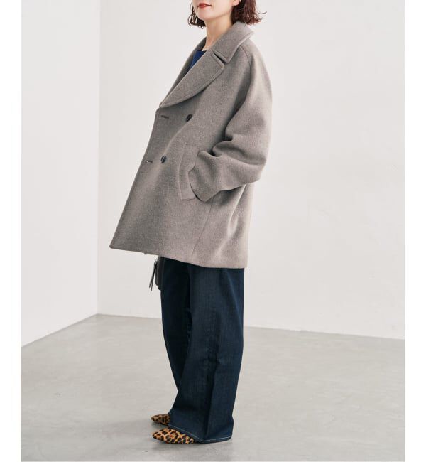Spick and Span「《新色有り / 追加予約》TICCA / ティッカ ピーコート」|ピーコート|