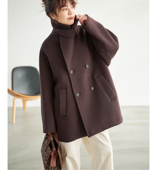 Spick and Span「《新色有り / 追加予約》TICCA / ティッカ ピーコート」|ピーコート|