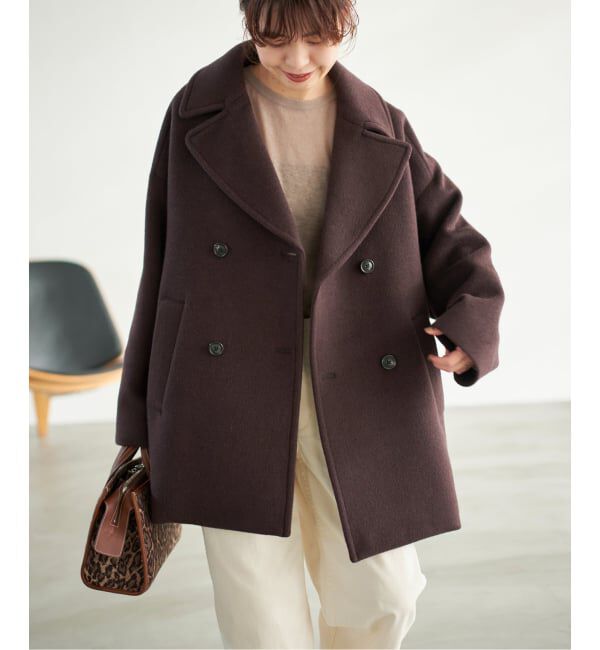 Spick and Span「《新色有り / 追加予約》TICCA / ティッカ ピーコート」|ピーコート|