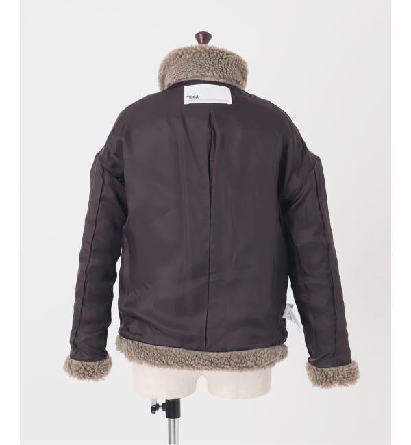 Spick and Span「《予約》TICCA / ティッカ WOOLファーブルゾン」|その他|