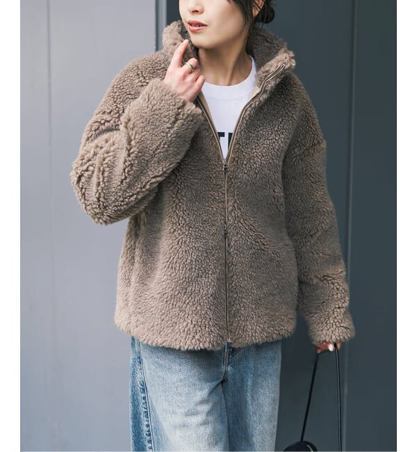 Spick and Span「《予約》TICCA / ティッカ WOOLファーブルゾン」|その他|