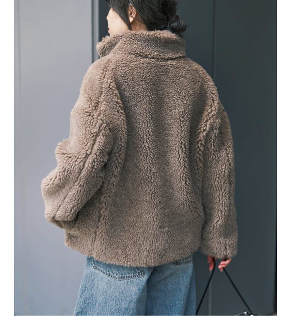 Spick and Span「《予約》TICCA / ティッカ WOOLファーブルゾン」|その他|