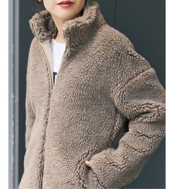 Spick and Span「《予約》TICCA / ティッカ WOOLファーブルゾン」|その他|