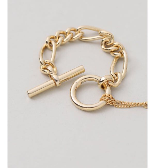 U by SPICK&SPAN「《予約》SHUU/シュウ 葵 AOI チェーンリング GOLD」|リング|