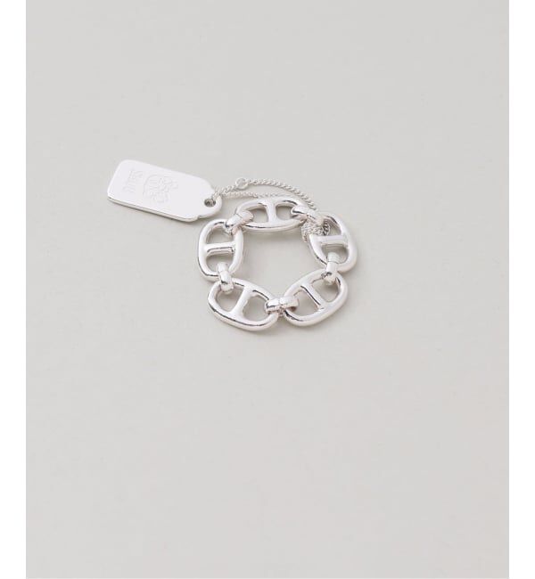 U by SPICK&SPAN「《予約》SHUU/シュウ 奏那 SONA チェーンリング SILVER」|リング|