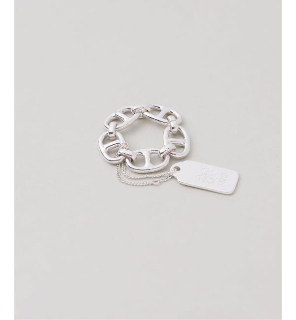 U by SPICK&SPAN「《予約》SHUU/シュウ 奏那 SONA チェーンリング SILVER」|リング|