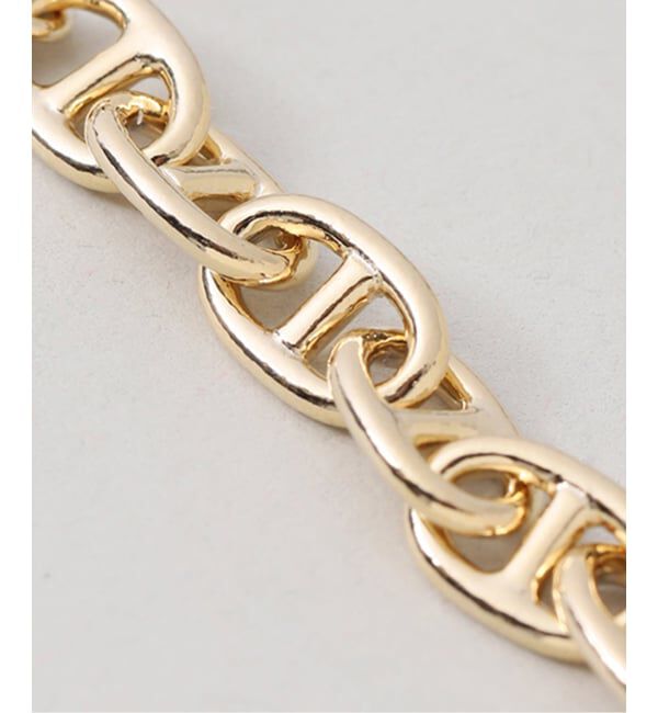 U by SPICK&SPAN「《予約》SHUU/シュウ 奏那 SONA チェーンピアス GOLD」|ピアス|