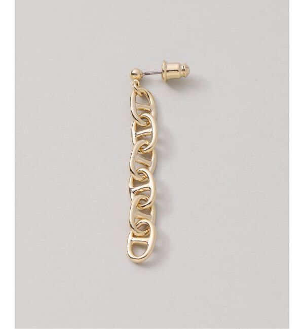 U by SPICK&SPAN「《予約》SHUU/シュウ 奏那 SONA チェーンピアス GOLD」|ピアス|