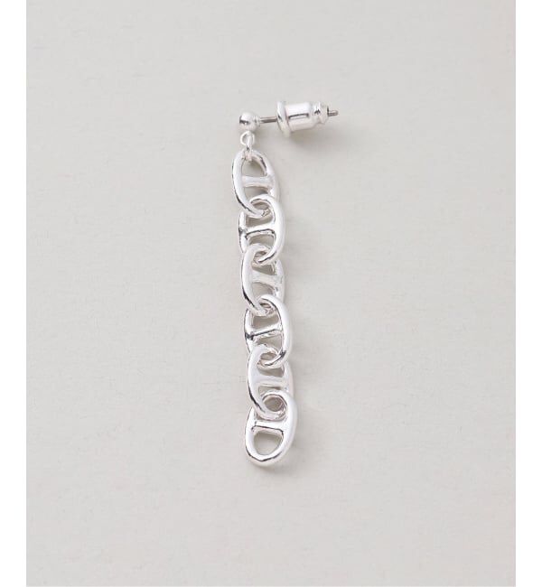 U by SPICK&SPAN「《予約》SHUU/シュウ 奏那 SONA チェーンピアス SILVER」|ピアス|