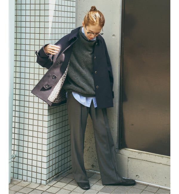 Spick and Span「《40周年 別注 / 予約》Traditional Weatherwear MALTON B/T SHORT*」|ステンカラーコート|
