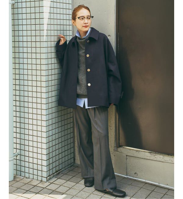 Spick and Span「《40周年 別注 / 予約》Traditional Weatherwear MALTON B/T SHORT*」|ステンカラーコート|