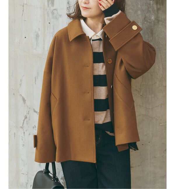 Spick and Span「《40周年 別注 / 予約》Traditional Weatherwear MALTON B/T SHORT*」|ステンカラーコート|