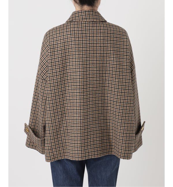 Spick and Span「《40周年 別注 / 予約》Traditional Weatherwear MALTON B/T SHORT* GNCLB CHK」|ステンカラーコート|