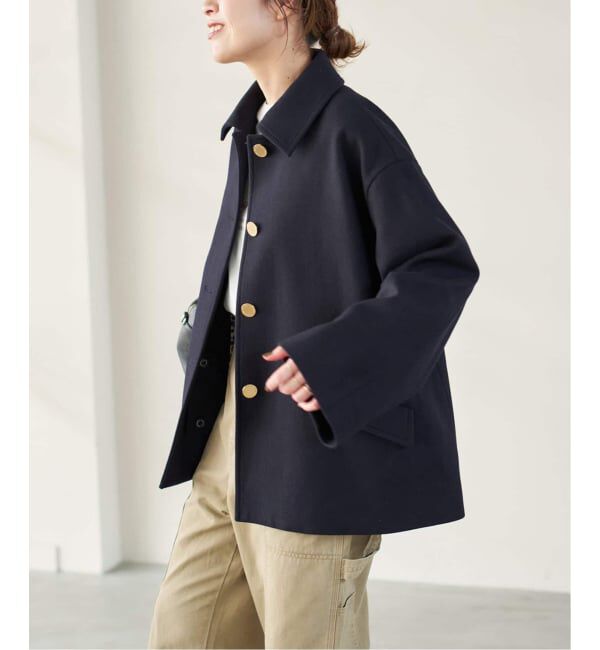 Spick and Span「《WEB限定 / 追加予約》別注Traditional Weatherwear LINTON SHORT*」|ステンカラーコート|
