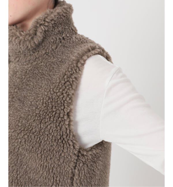 Spick and Span「《予約》TICCA / ティッカ WOOLファーベスト」|ダウンベスト・ベスト|