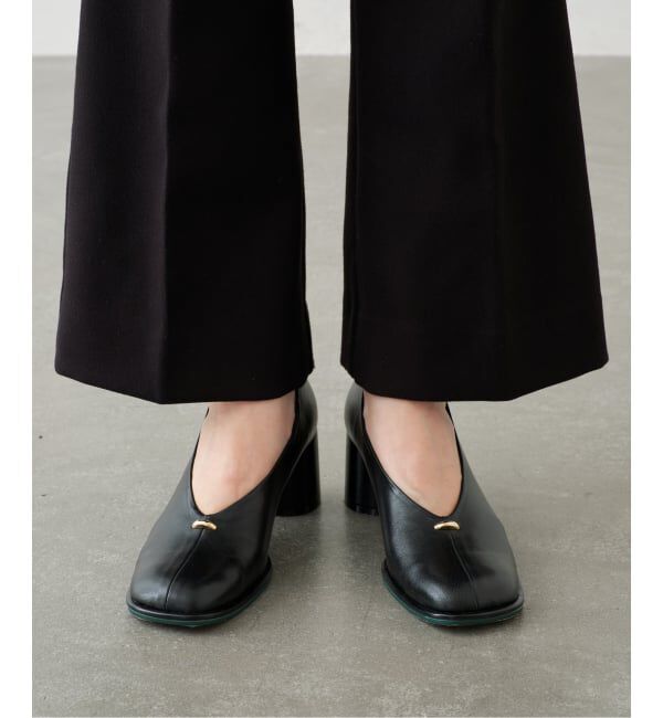 GRISE「《追加予約/WEB+一部店舗限定》GRISE6cmレザーオブリークハイバンプパンプス」|パンプス|