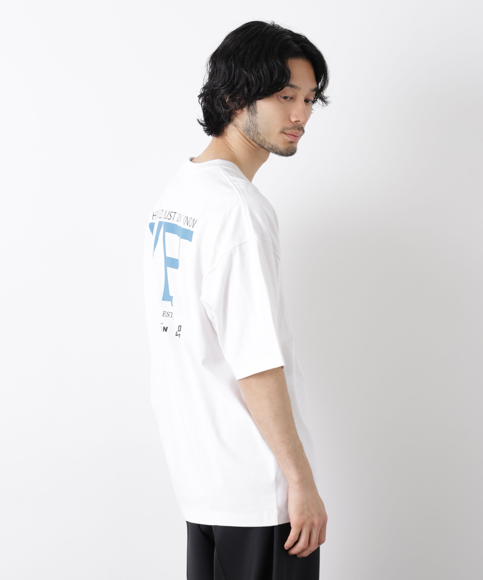 NANO universe「EIBUN&times;Anti Soaked(R)　汗染み防止Tシャツ」|Tシャツ・カットソー|