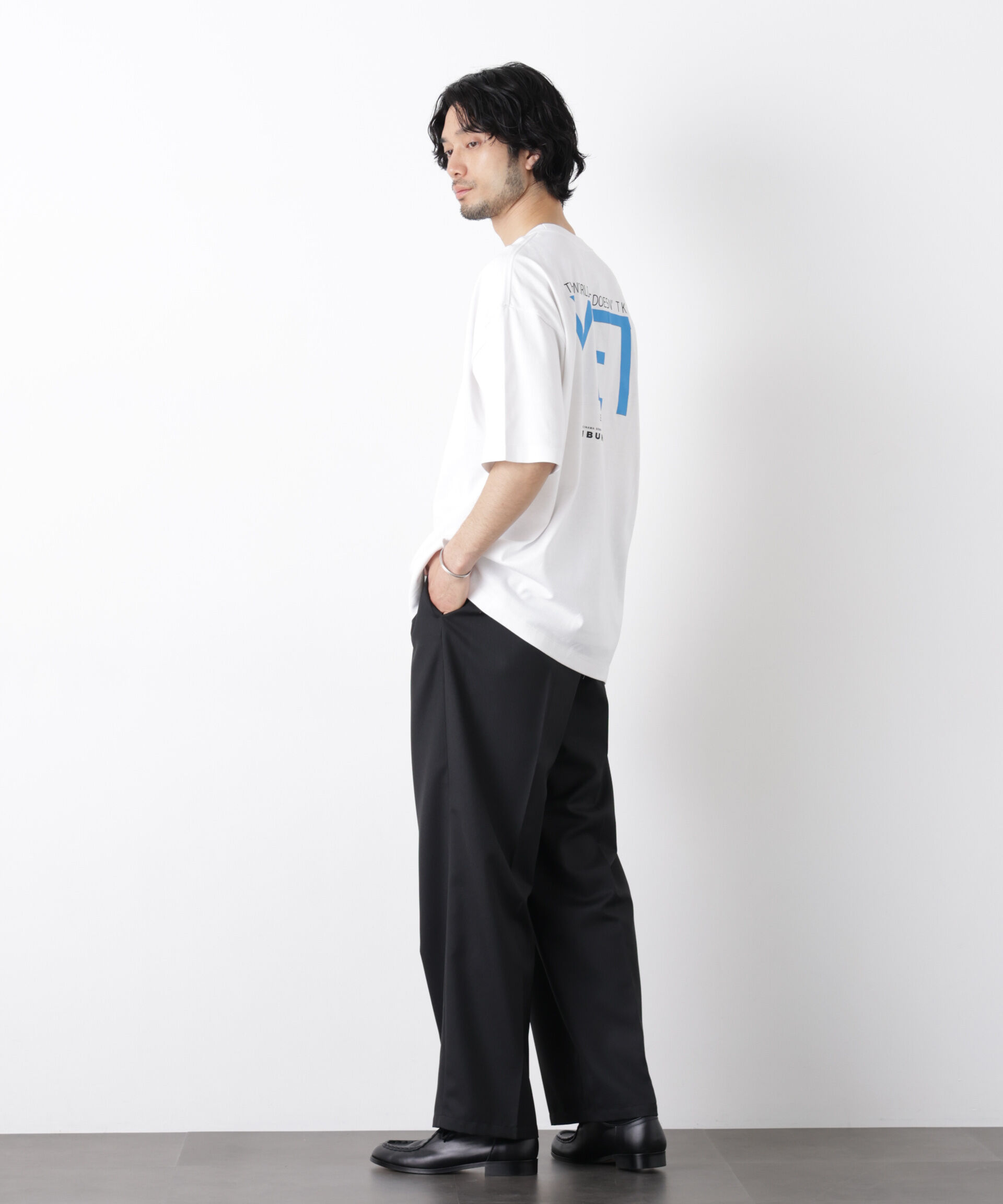 NANO universe「EIBUN&times;Anti Soaked(R)　汗染み防止Tシャツ」|Tシャツ・カットソー|