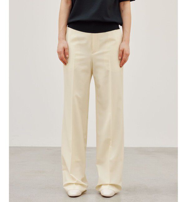BEIGE,「【洗える】ABEL / ストレートパンツ」|その他|Ecru